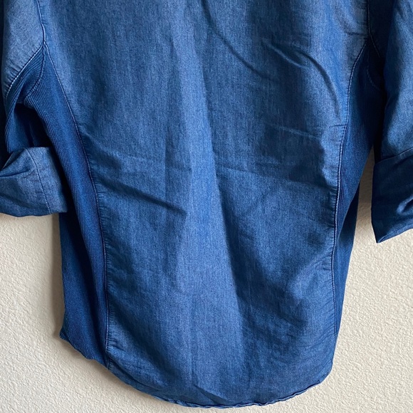 Women’s Cavalini Denim Blouse - Picture 8 of 13